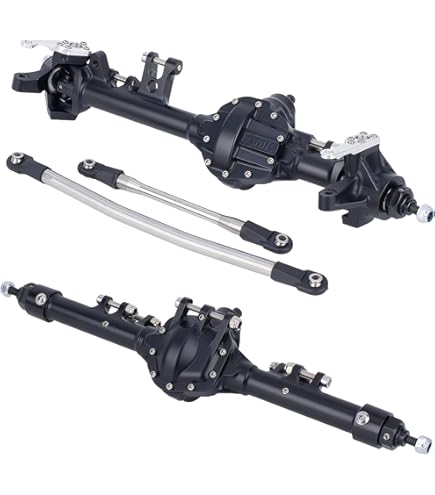 Amazon.com: Vanquish Currie HD44 VS4-10 Front Axle Black Anodized